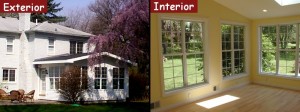 Room Addition - Exterior and Interior Views
